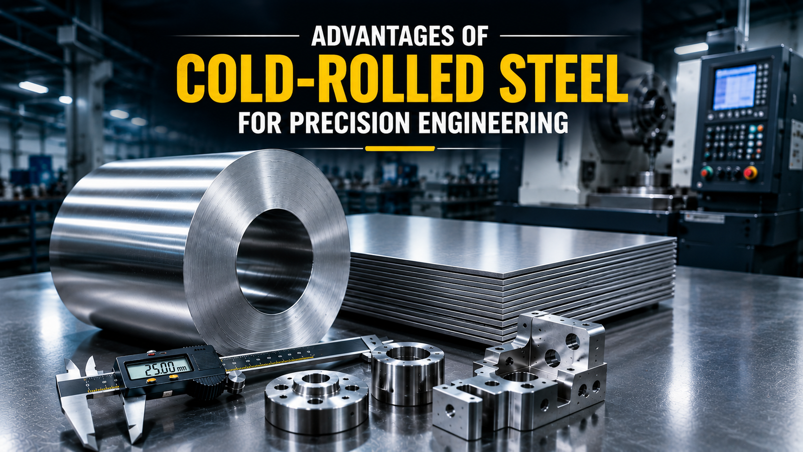 Advantages of Cold Rolled Steel for Precision Engineering