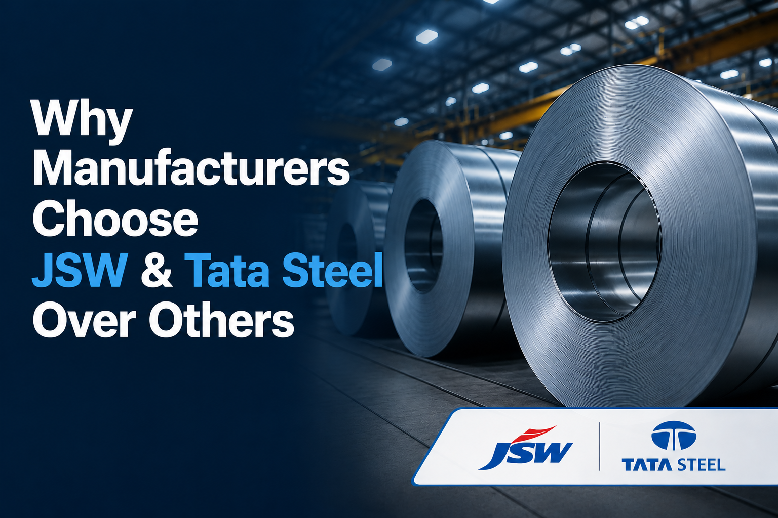 Why Manufacturers Choose JSW & Tata Steel Over Others