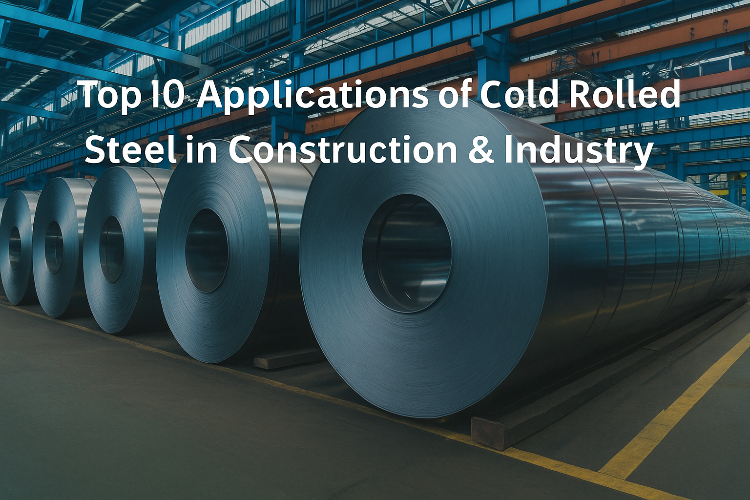 Top 10 Applications of Cold Rolled Steel in Construction & Industry