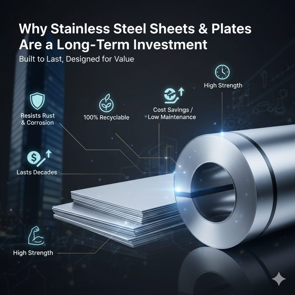 Why Stainless Steel Sheets & Plates Are a Long-Term Investment