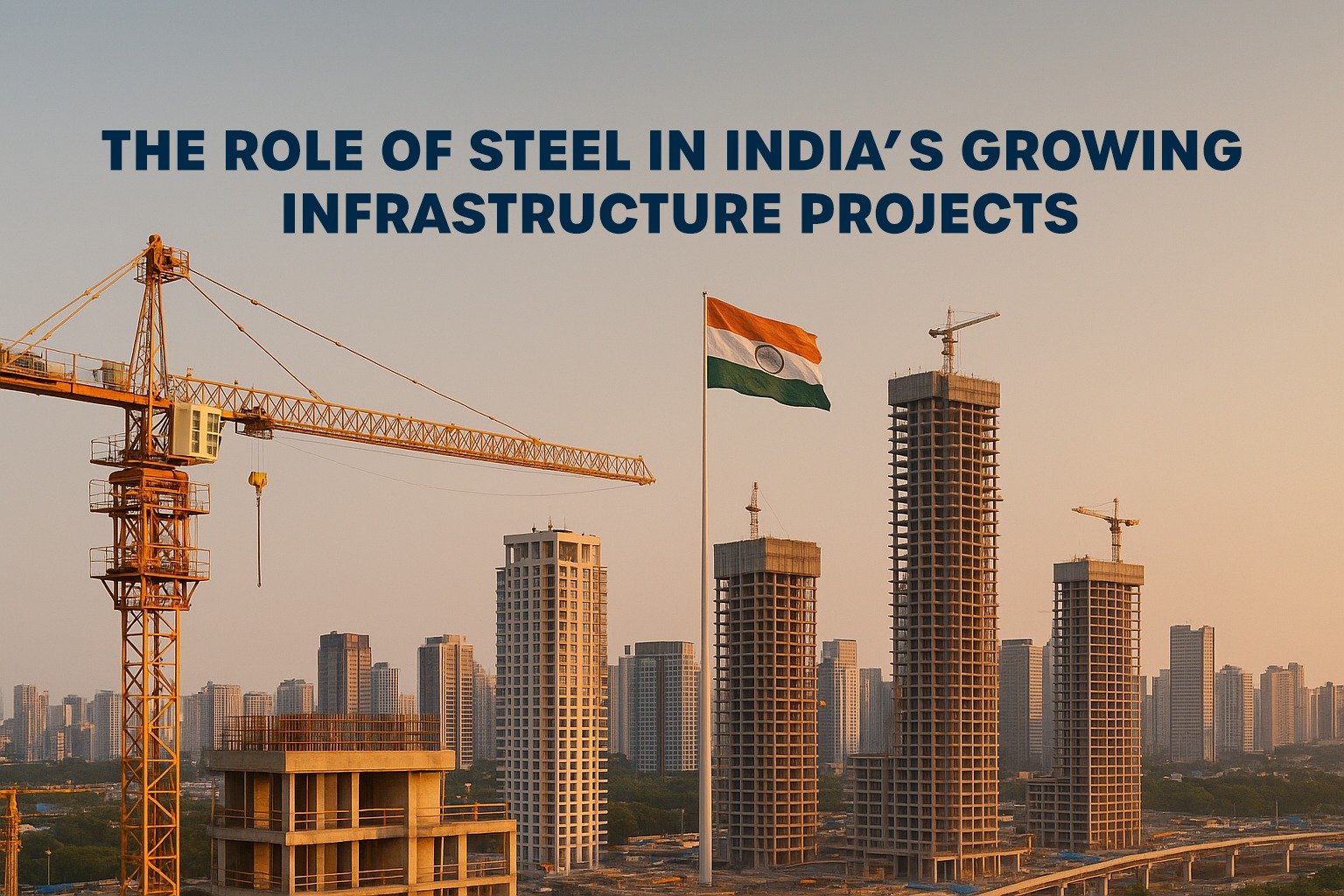 The Role of Steel in India’s Growing Infrastructure Projects